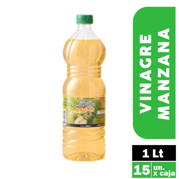Vinagre de Manzana 1L - Caja 15 Unidades