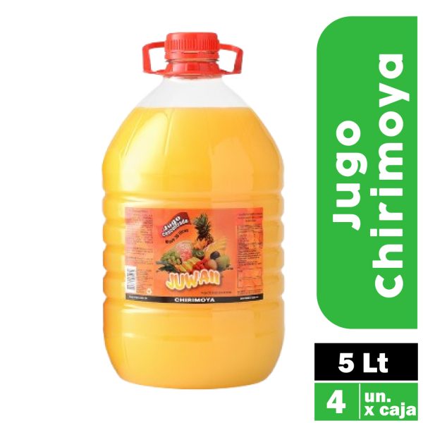 Jugo Concentrado Chirimoya 5lt - Caja 4 Unidades - Compra Empresa