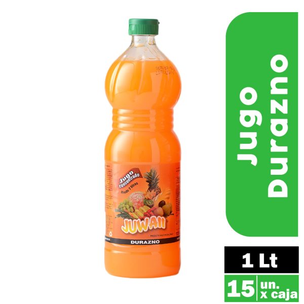 Jugo Concentrado Durazno 1lt - Caja 15 Unidades - Compra Empresa
