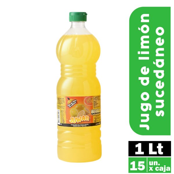 Jugo de Limón 1lt - Caja 15 Unidades - Compra Empresa