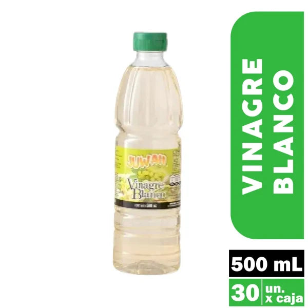 Vinagre de Vino Blanco 500mL - Caja 30 Unidades