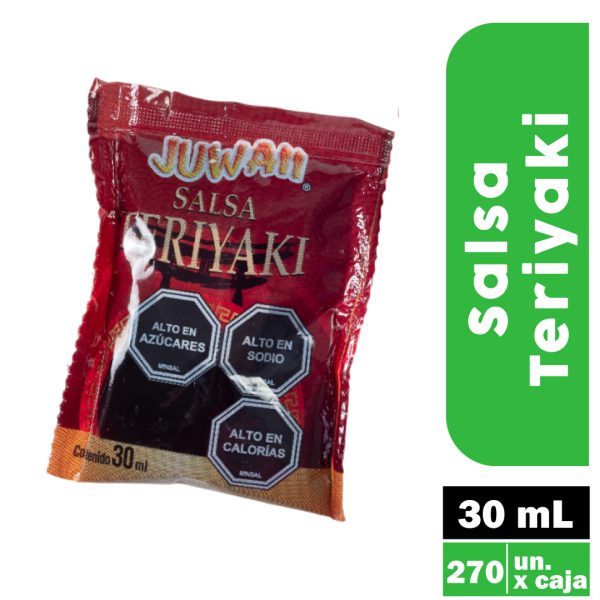 Salsa Teriyaki en sachet 30 ml